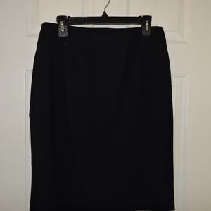Calvin Klein Black Pencil Skirt Suiting